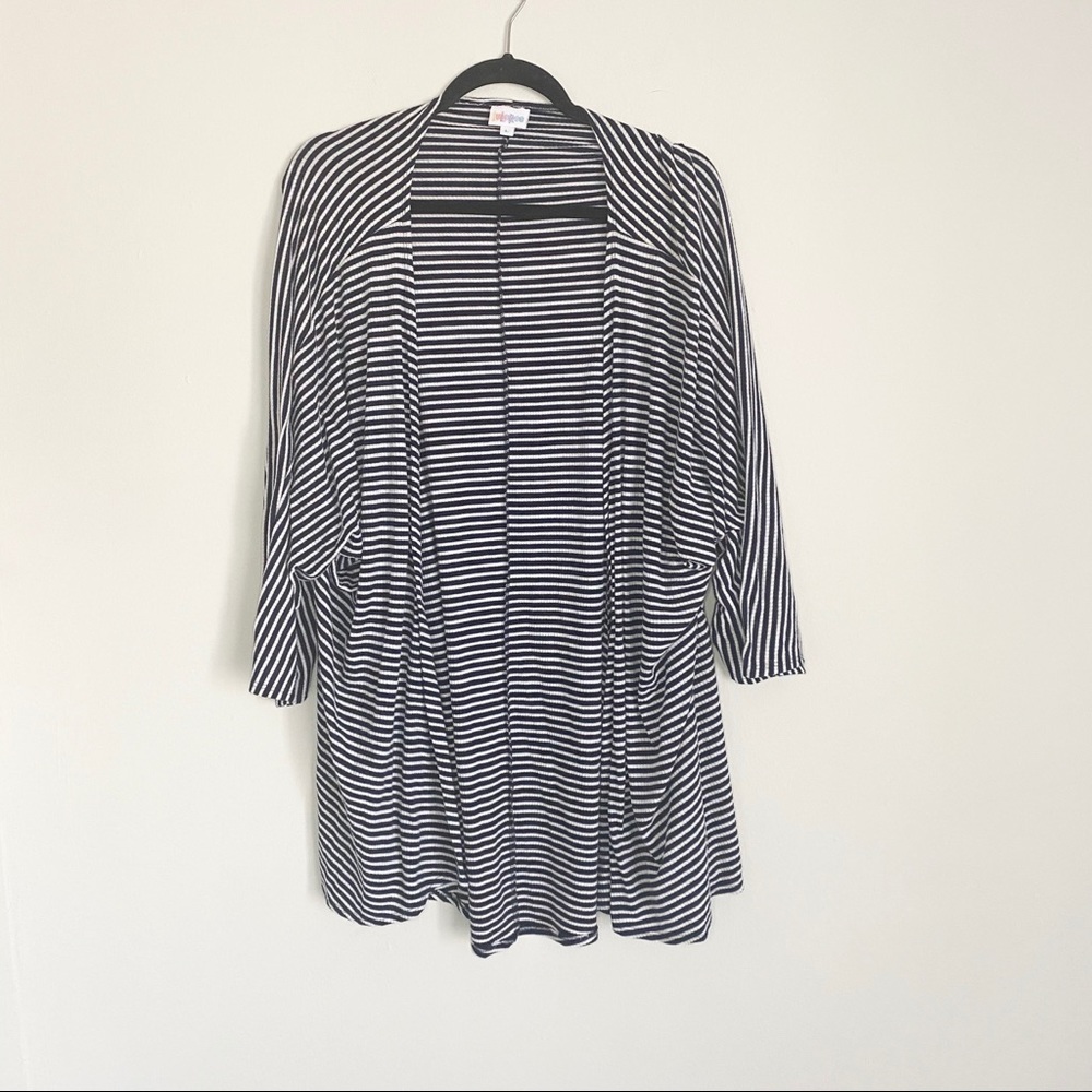 Lularoe striped cardigan
